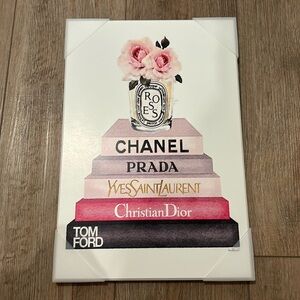 Diptyque chanel prada bougie wall art
